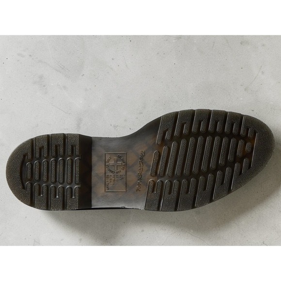 Dr Martens Elphie II Powder Pink Iridescent Leather Ballet Flat Shoes Women's 9 - Picture 3 of 9